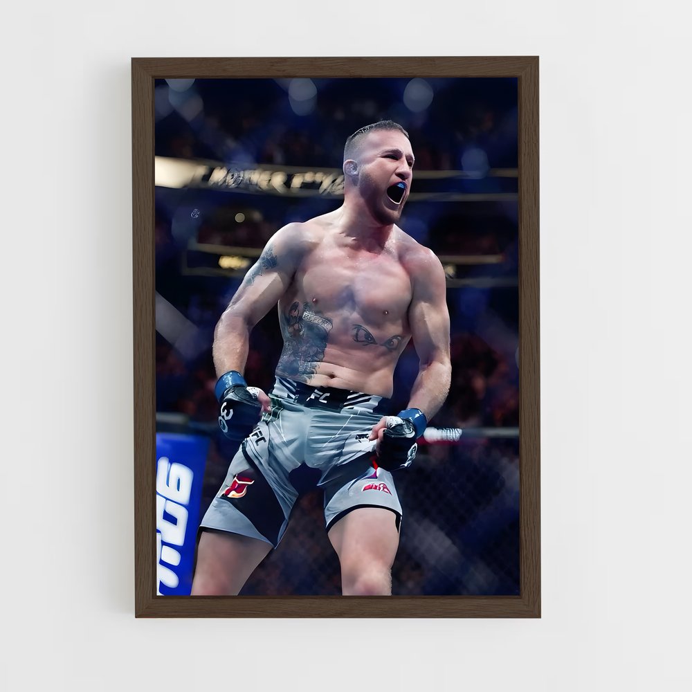 Poster Fight Club Gaethje – affiche MMA (vue 5)